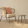 Roig Outdoor Beistelltisch Stein Beige 5