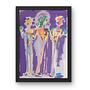 Purple Graces Art Print 0