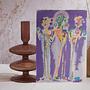 Purple Graces Art Print 3