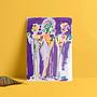 Purple Graces Art Print 4
