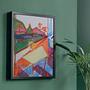 La Mesa Art Print Multicolored 3