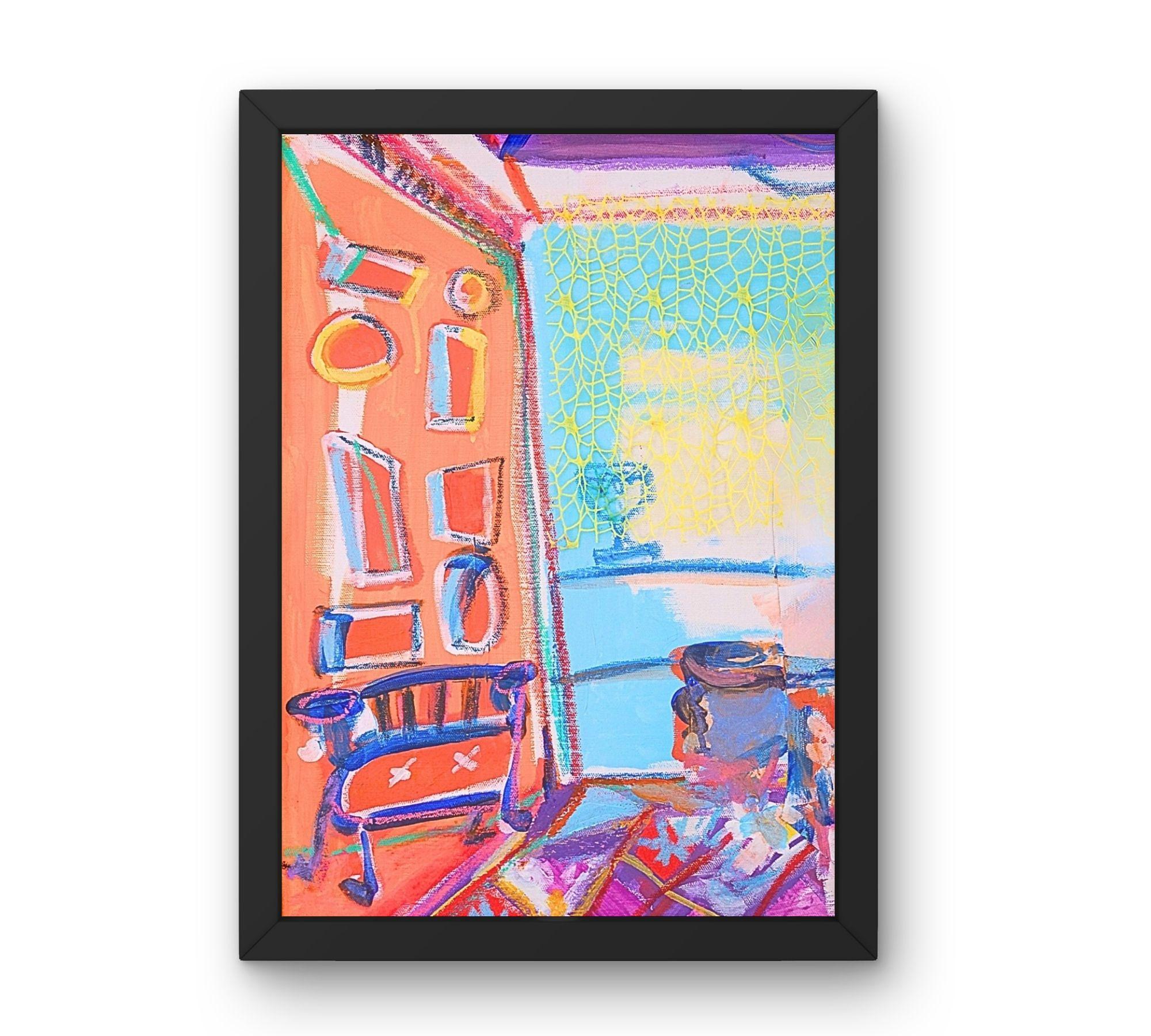 La Sala, El Sofa y la Colección Kunstdruck Mehrfarbig 0