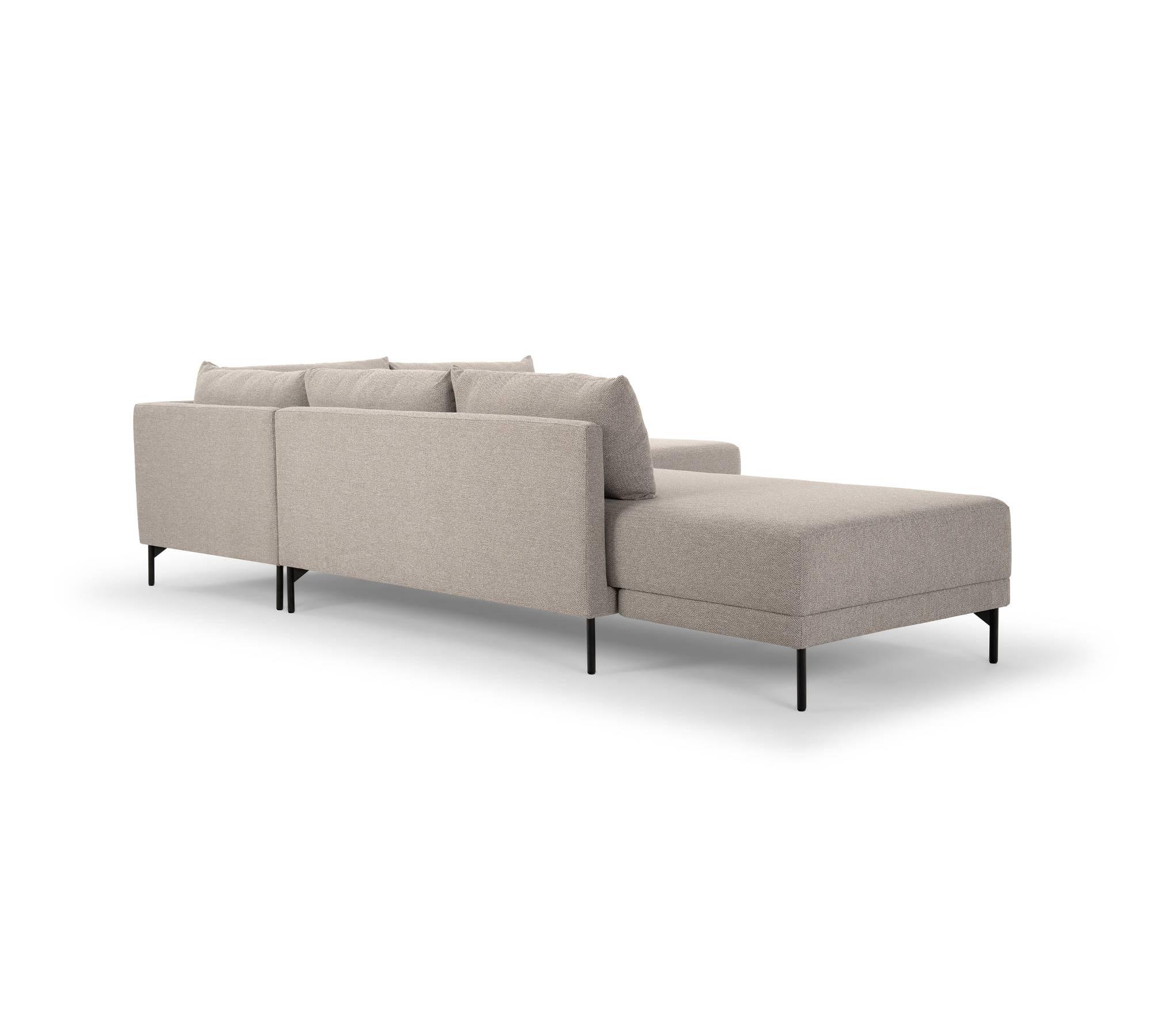 Vivica Sofa Bed Recamiere Right Agnes Brown 1