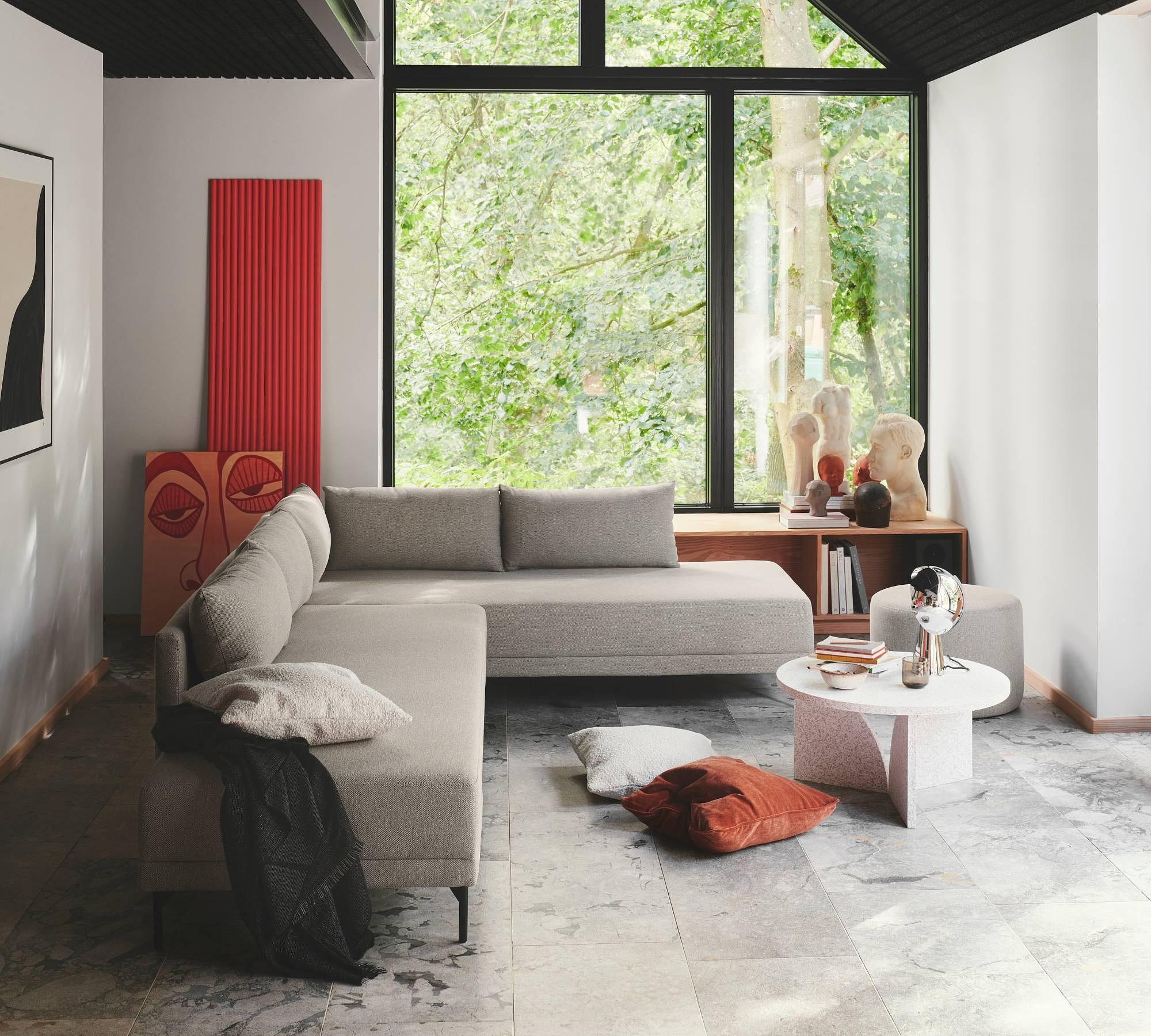 Vivica Sofa Bed Recamiere Right Agnes Brown 5