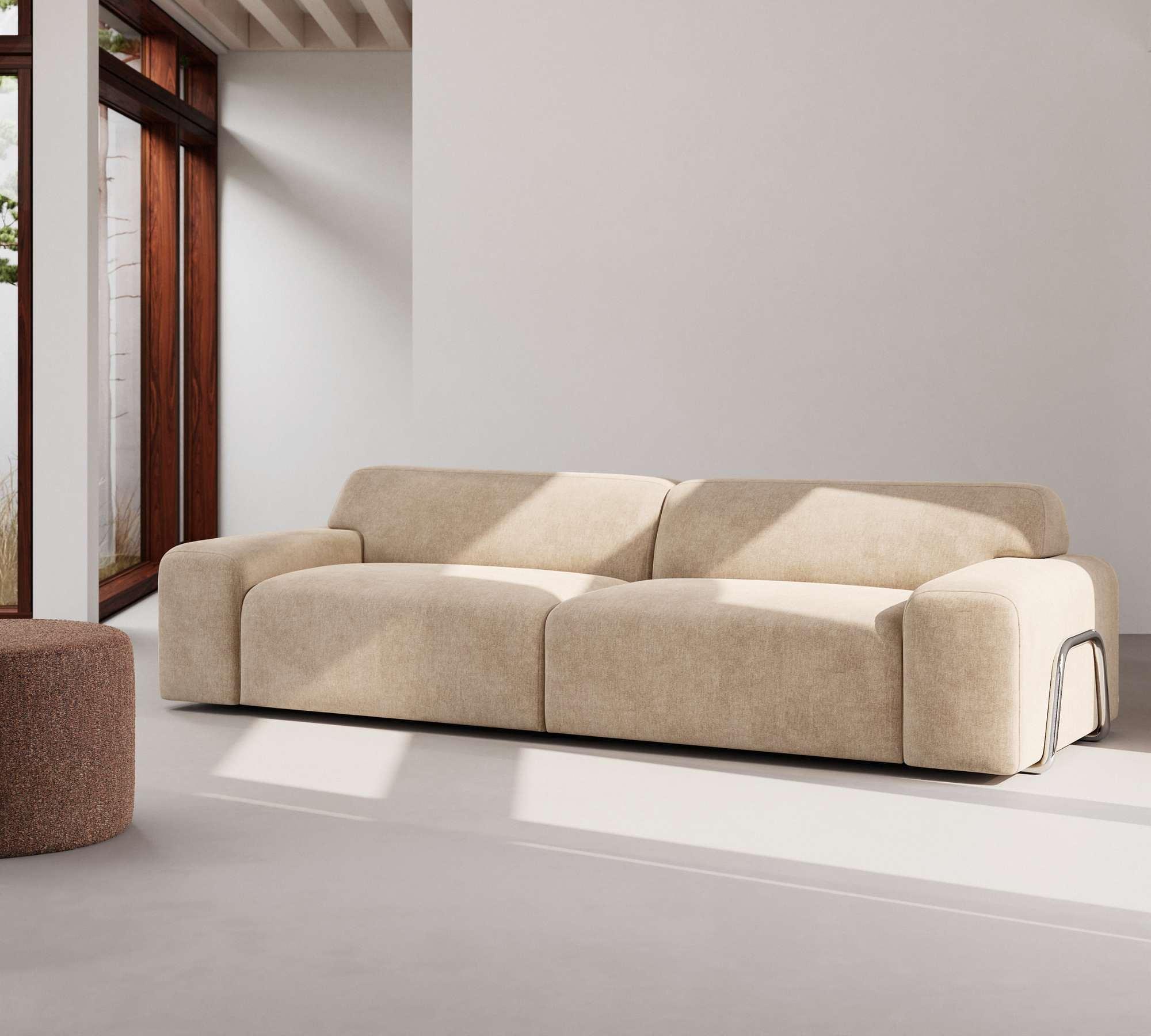 Gloria Sofa 3-Seater Danny Cream 0
