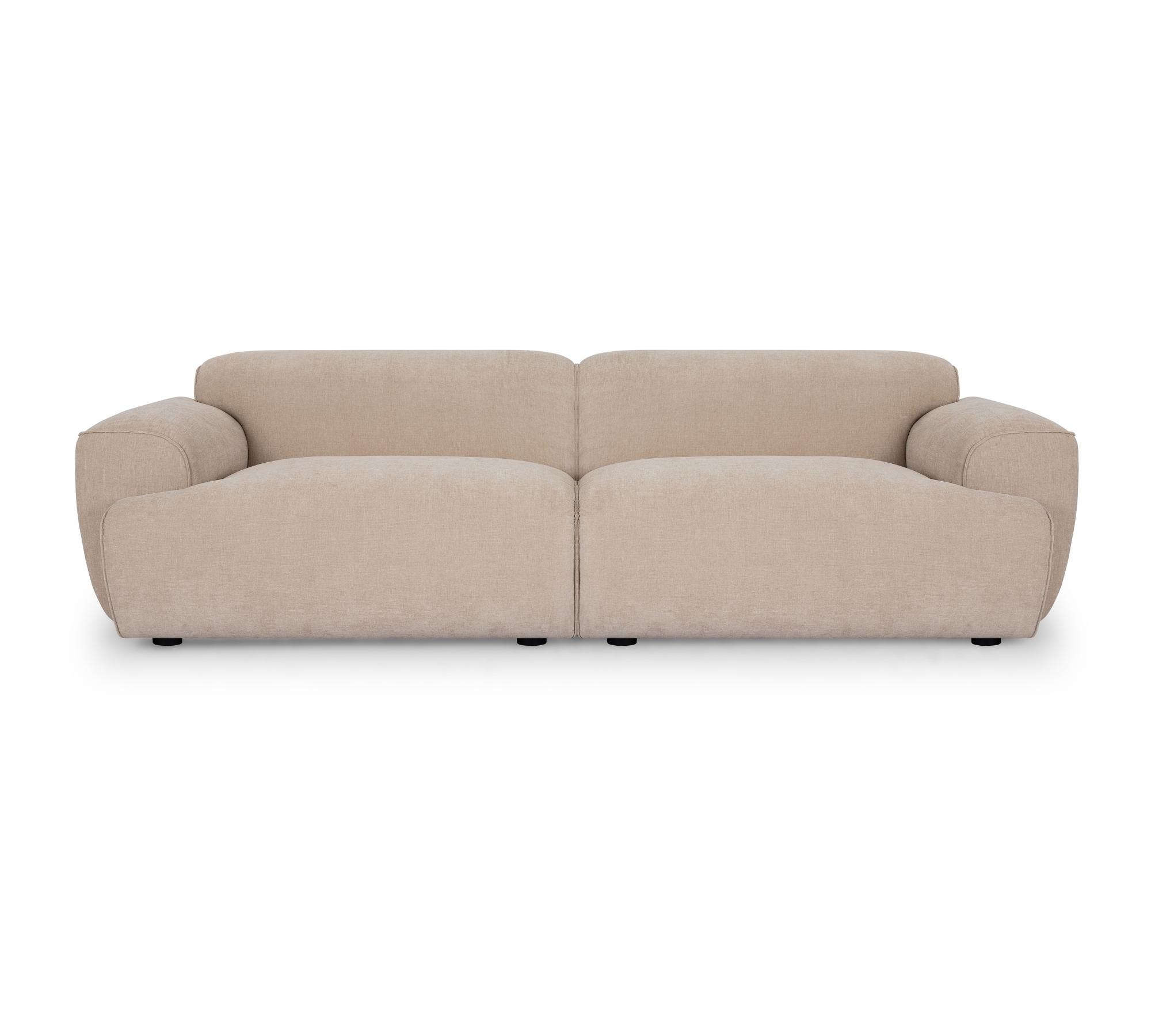 Greta Sofa 3-Seater Danny Cream 1