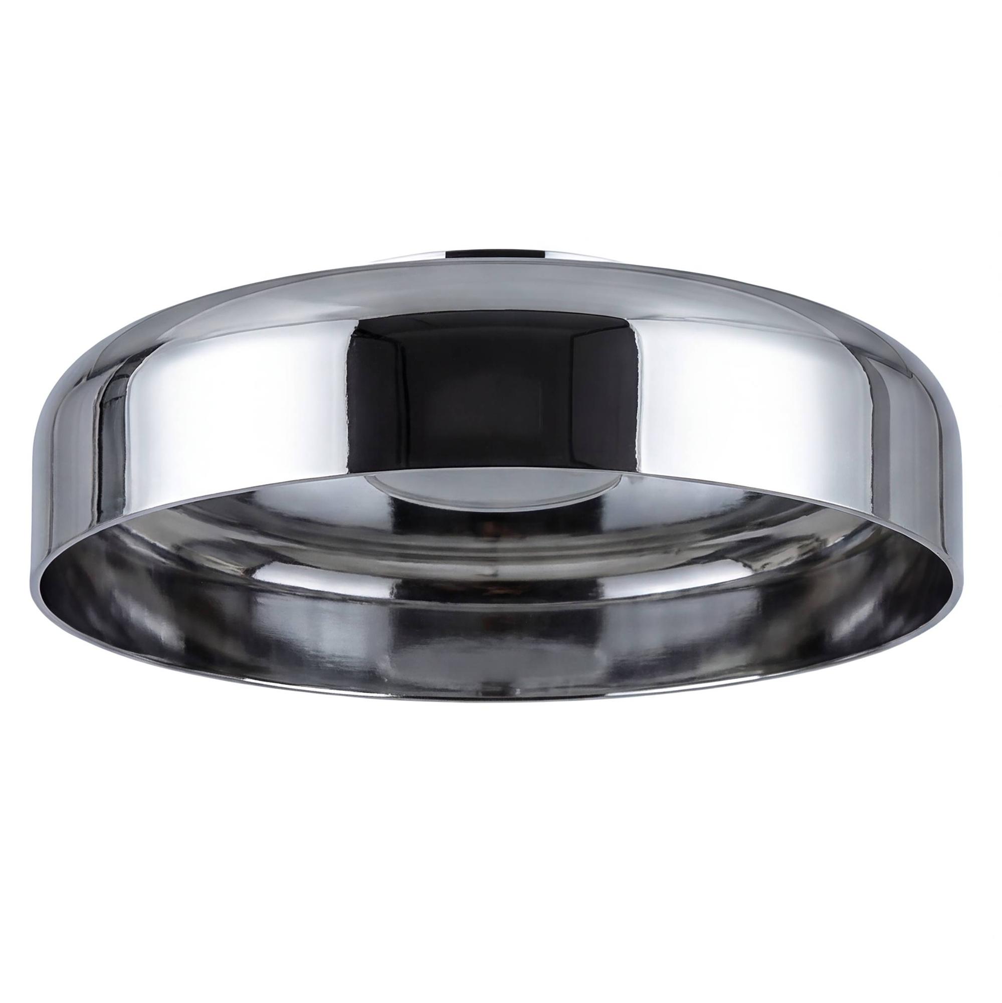 Ceiling Light Quilo 1-Light Smoked Glass Silver 4