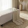Flavia Pouf Linen Beige 3