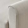 Flavia 3-Seater Sofa Bed Linen Beige 4