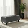 Flavia Pouf Linen Grey 1