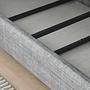 Flavia 3 Sitzer Schlafsofa Leinen Grau 6