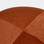 Floki Pouf Webstoff Orange 5