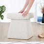Gurrata Stool Cotton Cream 2