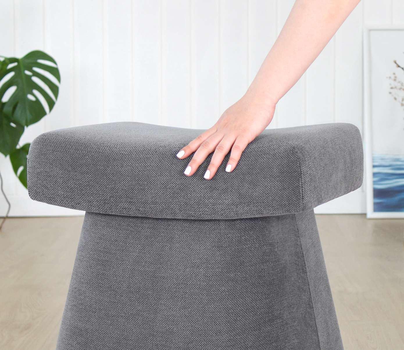Gurrata Stool Cotton Grey 3