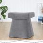 Gurrata Stool Cotton Grey 1