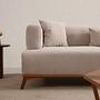Hera 3 Seater Sofa Polyester Cream 3
