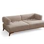 Hera 3 Seater Sofa Polyester Cream 8