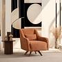 Hera Ohrensessel Polyester Orange 1