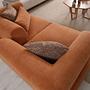 Hera 2 Sitzer Sofa Polyester Orange 3