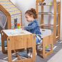 Dove Children's Table Set of 2 MDF White Natural 1