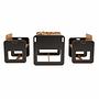 Dove 2 Children's table set of 3 MDF Black Natural 0