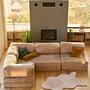 Kanyon Eckschlafsofa Cord Beige 1