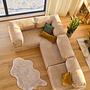 Kanyon Corner Sofa Bed Corduroy Beige 2