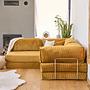 Kanyon Eckschlafsofa Cord Senfgelb 9