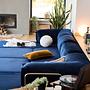 Kanyon Eckschlafsofa Cord Dunkelblau 8
