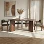 Meridia 4 Essgruppe 5er Set Holzwerkstoff Buchenholz Grün 2