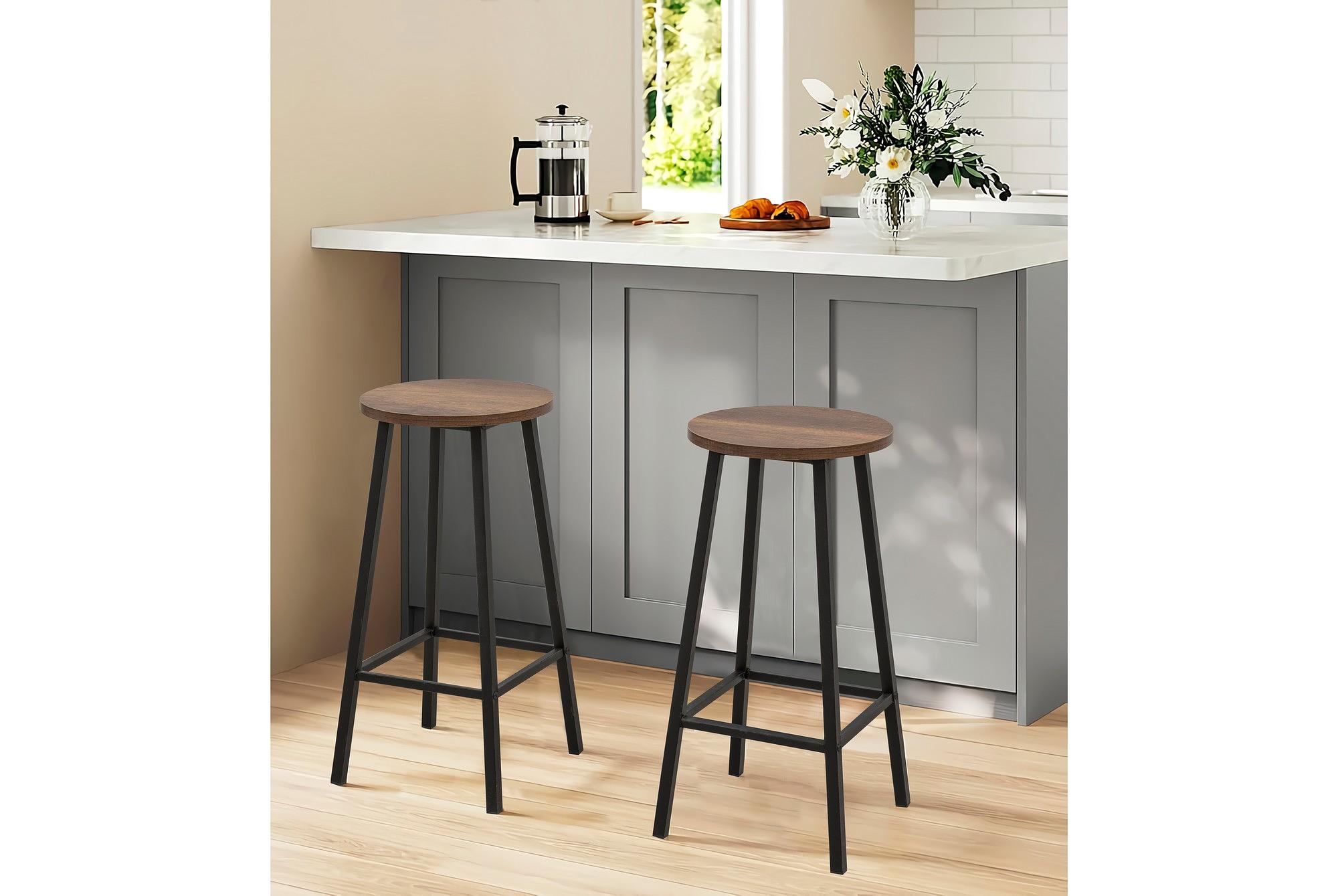 Mora Stool Wood-based Material Black 3