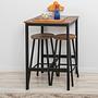 Mora Hocker Holzwerkstoff Schwarz 2