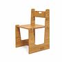 Phönix children's table set of 3 MDF White Natural 1