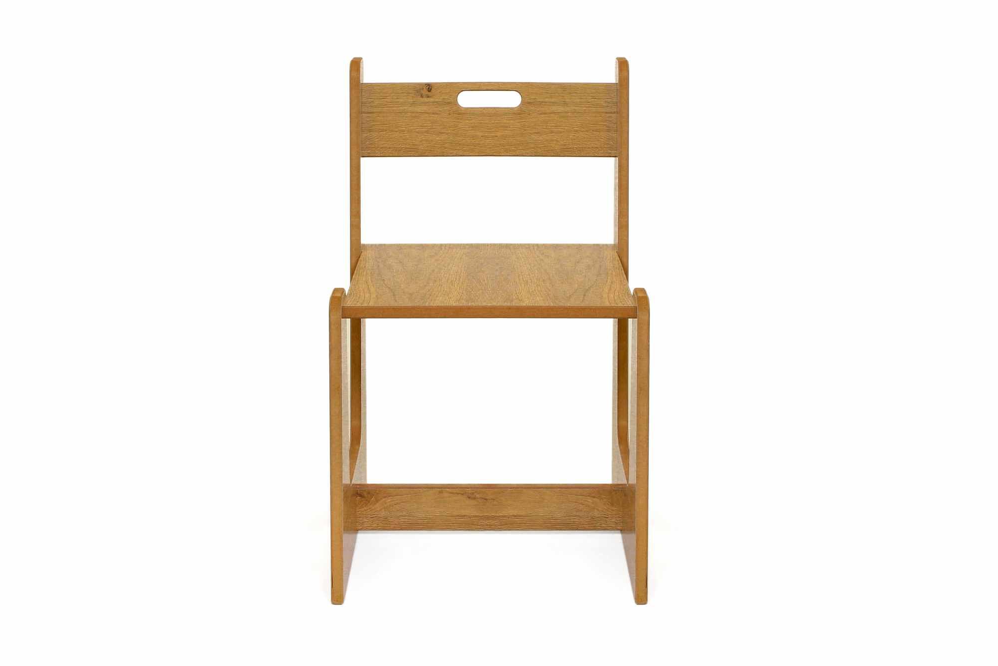 Phönix children's table set of 3 MDF White Natural 3