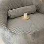 Pufi Armchair Set of 2 Velvet Anthracite 7
