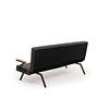 Zven 3-Seater Sofa Bed Dark Grey 10