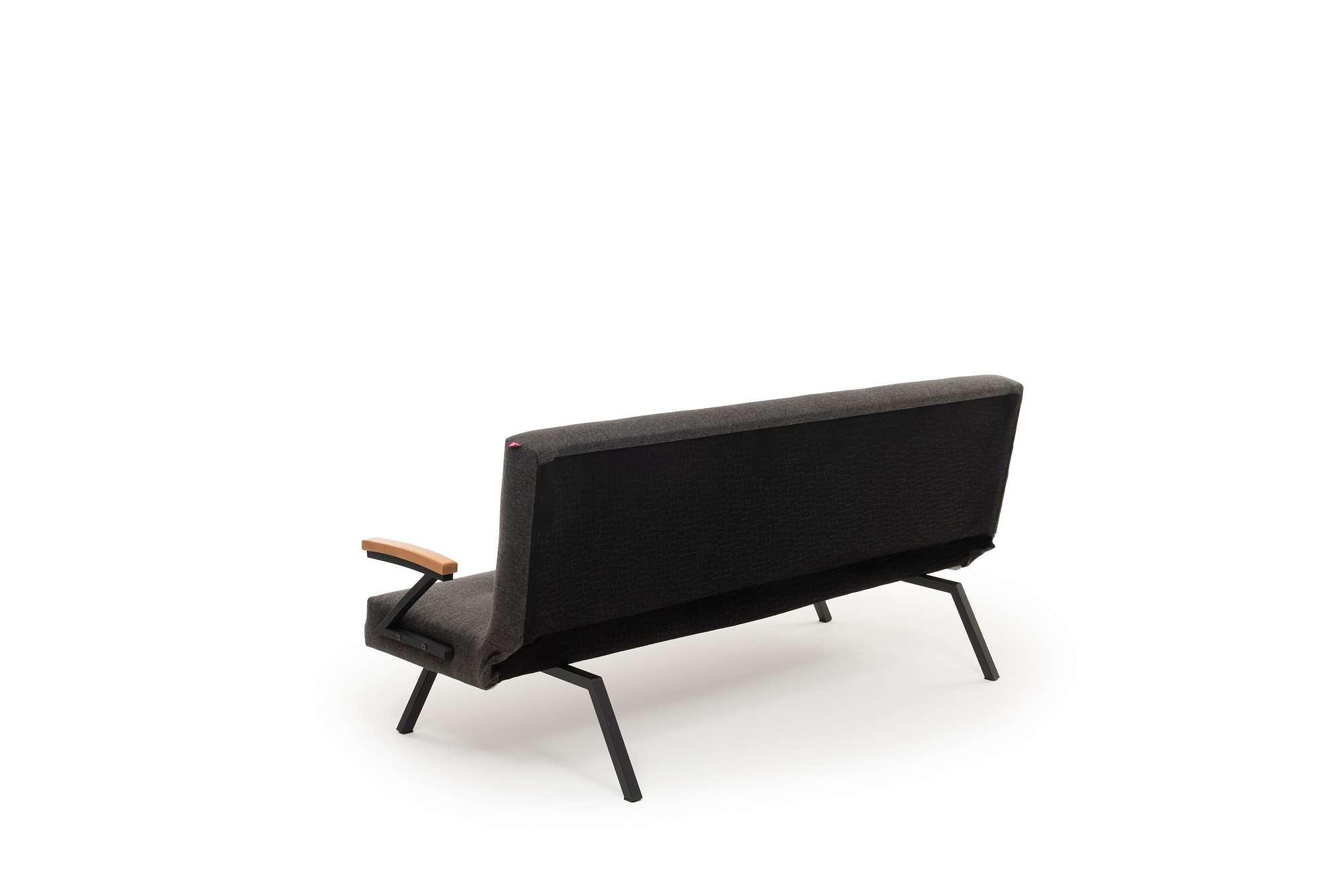 Zven 3-Seater Sofa Bed Dark Grey 10