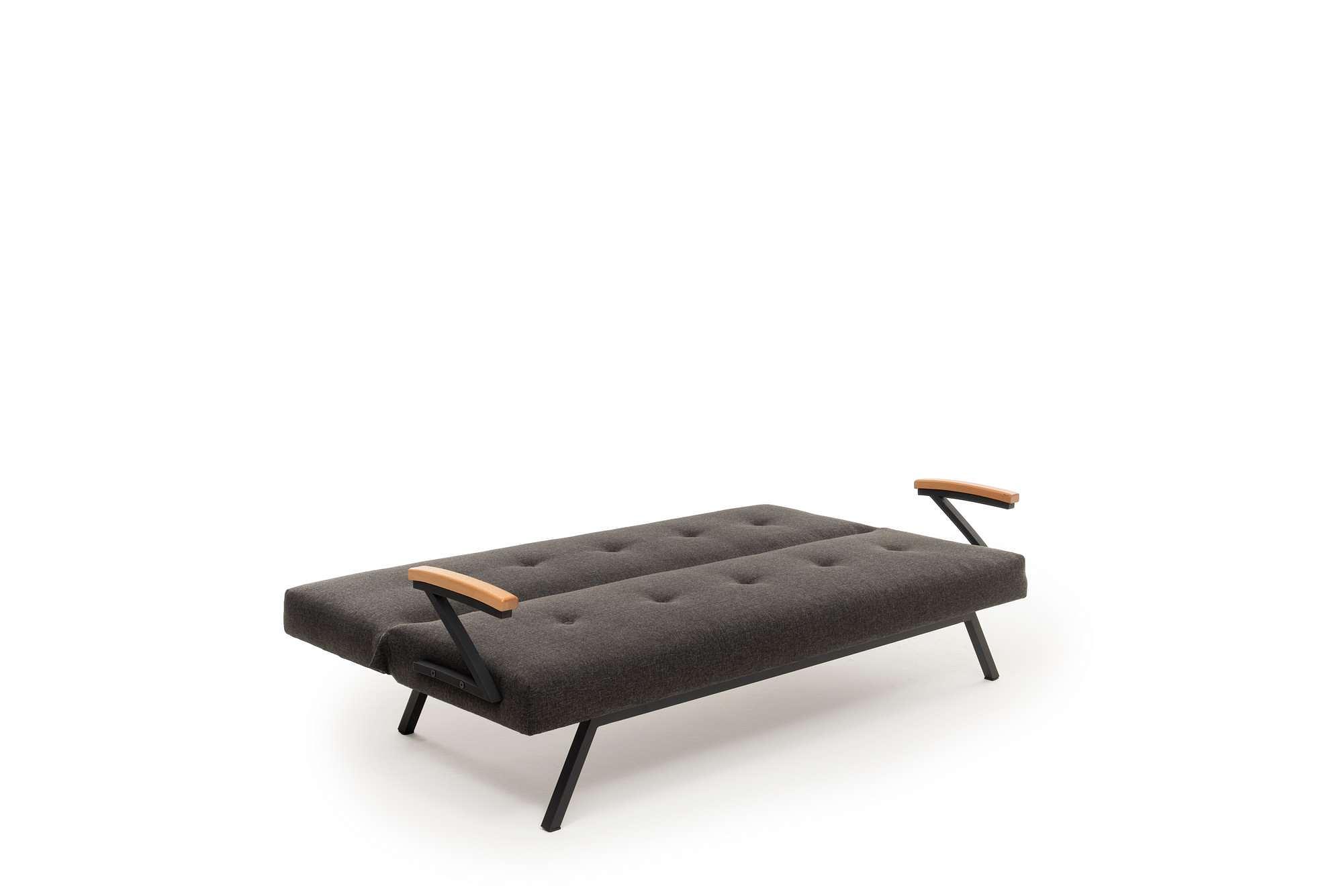 Zven 3-Sitzer Schlafsofa Dunkelgrau 9