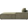 Daphne 1-Seater Chaise Longue Right Free Sage 0