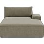 Daphne 1-Seater Chaise Longue Right Free Sage 1