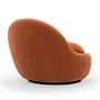 Poltrona girevole Babette Moss Rust 3