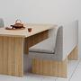 Umi Dining Sofa Agnes Brown 0