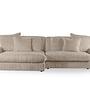 Sofa 3-Seater Corduroy Vito Cream 4