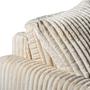 Sofa 3-Seater Corduroy Vito Cream 6