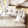 Ecksofa Addison 3-Sitzer Beige 2
