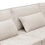 Ecksofa Addison 3-Sitzer Beige 9