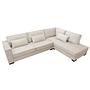 Corner Sofa Addison 3-Seater Beige 8