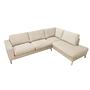 Ecksofa Gwen 3-Sitzer Rechts Creme 9