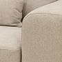 Ecksofa Paloma 3-Sitzer Links Stoff Beige 10