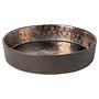 Soup plate Lagoa Set of 6 Stoneware Dark Brown 20cm 0